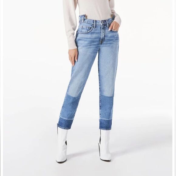 Frame Le Original Cloud Aviation Straight Leg Jeans - Picture 1 of 8
